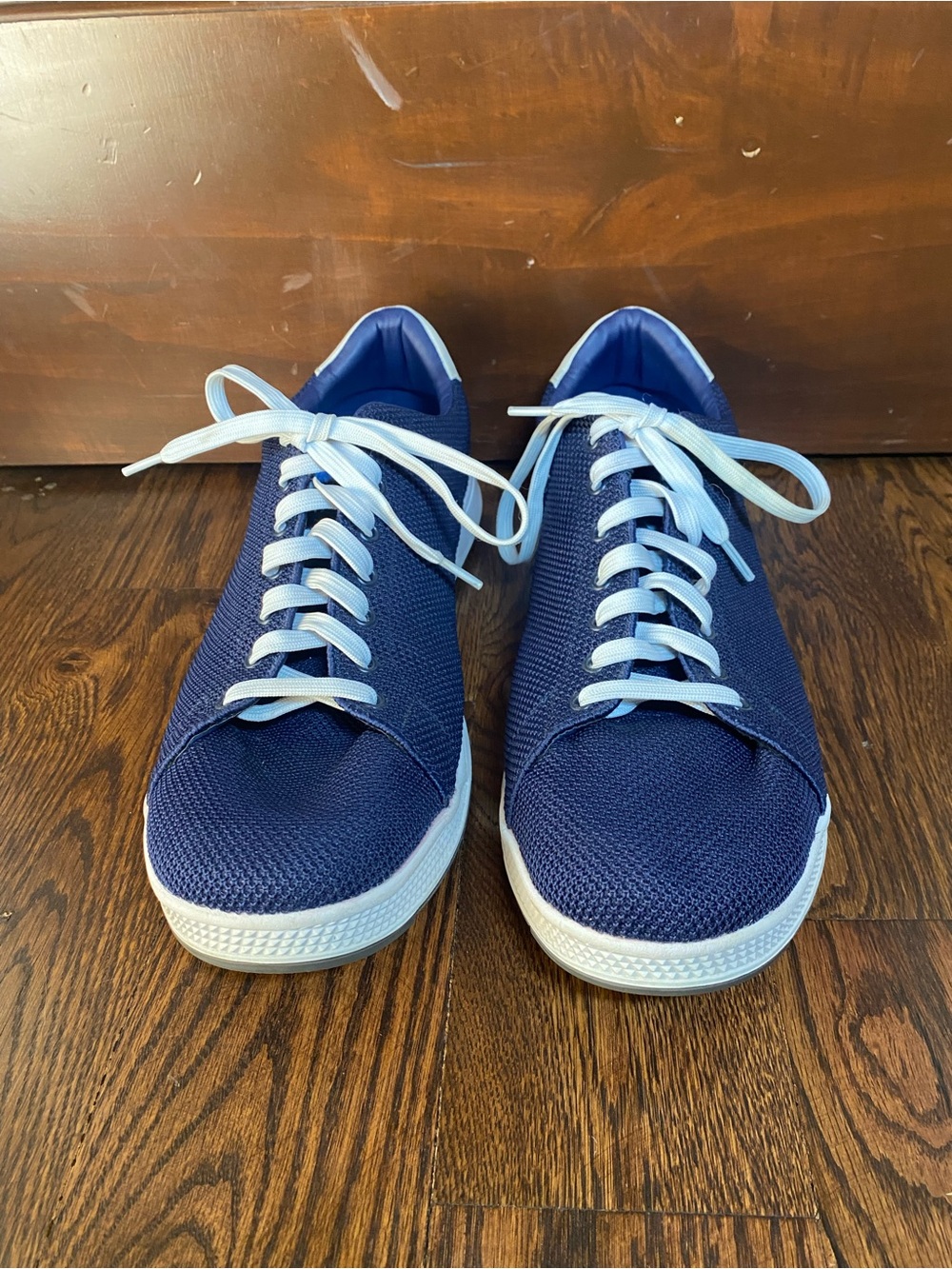 Straight Down Mens US 14 The Original Golf Shoes "The Field V2"  Spikeless Blue